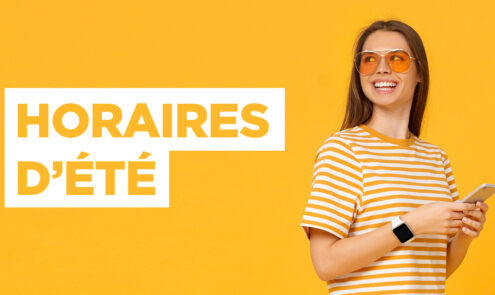 Horaires d'été des agences Néolia