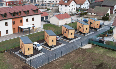 Inauguration de 5 tiny houses à Pontarlier