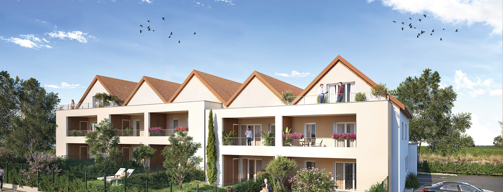 Programme Néolia Les Jardins d'Olwisheim - Illustration