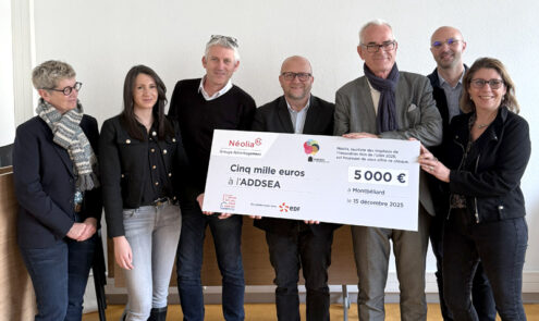 Remise de chèque ADDSEA