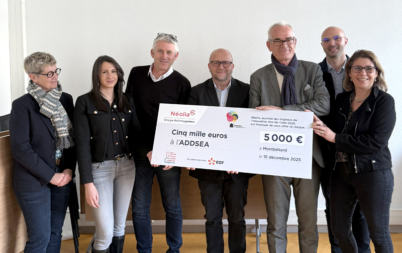 Remise de chèque ADDSEA